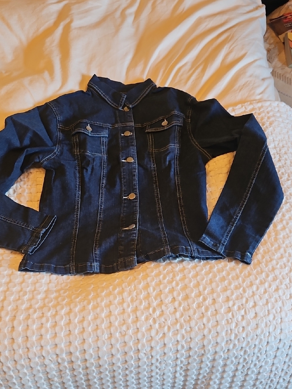 Denim Shirt/jacket Size Medium